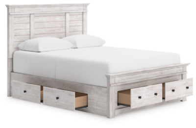 Makidern Queen Panel Storage Bed - PCB1171B10