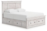 Makidern Queen Panel Storage Bed - PCB1171B10