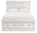 Makidern Queen Panel Storage Bed - PCB1171B10