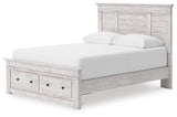 Makidern Queen Panel Storage Bed - PCB1171B9