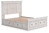 Makidern Queen Panel Storage Bed - PCB1171B9