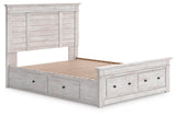 Makidern Queen Panel Storage Bed - PCB1171B9