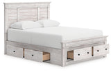 Makidern Queen Panel Storage Bed - PCB1171B9