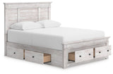 Makidern Queen Panel Storage Bed - PCB1171B9