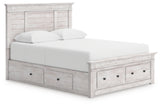 Makidern Queen Panel Storage Bed - PCB1171B9