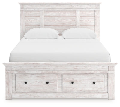 Makidern Queen Panel Storage Bed - PCB1171B9