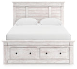 Makidern Queen Panel Storage Bed - PCB1171B9