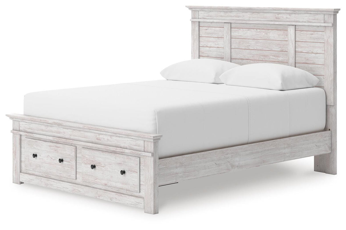 Makidern Queen Panel Storage Bed - PCB1171B4