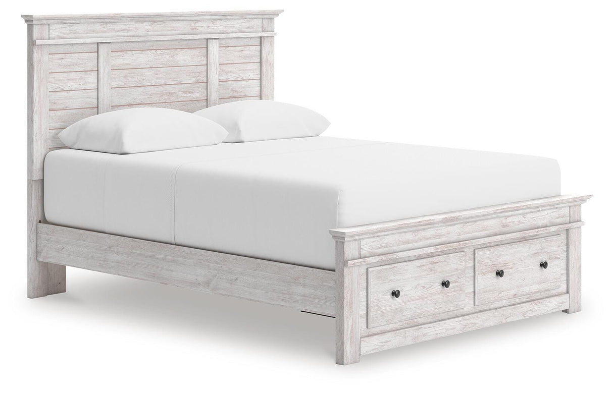 Makidern Queen Panel Storage Bed - PCB1171B4