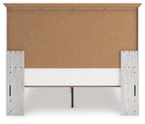 Makidern Queen Panel Storage Bed, Dresser and Mirror - PCB1171B5