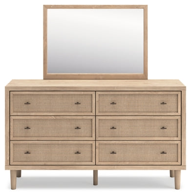 Cielden Full Panel Bed, Dresser and Mirror - B1199B7