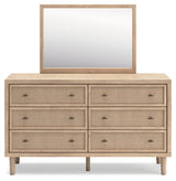 Cielden Queen Panel Headboard, Dresser and Mirror - B1199B8