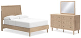 Cielden Full Panel Bed, Dresser and Mirror - B1199B7