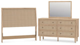 Cielden Full Panel Bed, Dresser and Mirror - B1199B10