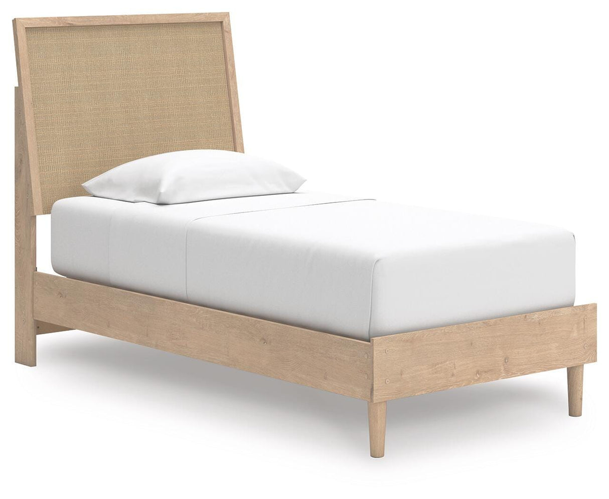 Cielden Twin Panel Bed, Dresser and Mirror - B1199B19