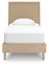 Cielden Twin Panel Bed, Dresser and Mirror - B1199B19