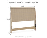 Cielden Queen Panel Headboard - B1199-57