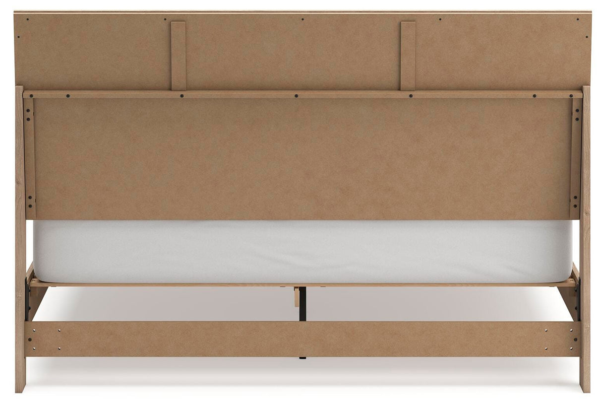 Cielden King Panel Bed, Dresser, Mirror and Nightstand - B1199B17
