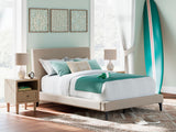 Cielden Full Upholstered Bed with Roll Slats - B1199-72