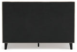Cielden Queen Upholstered Bed with Roll Slats - B1199-81