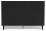 Cielden Queen Upholstered Bed with Roll Slats - B1199-81