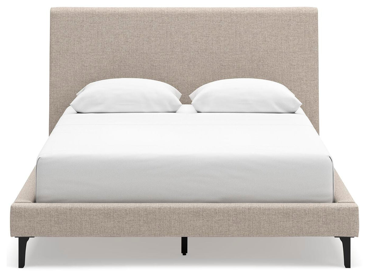 Cielden Queen Upholstered Bed, Dresser and Mirror - B1199B2