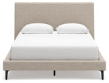 Cielden Queen Upholstered Bed with Roll Slats - B1199-81