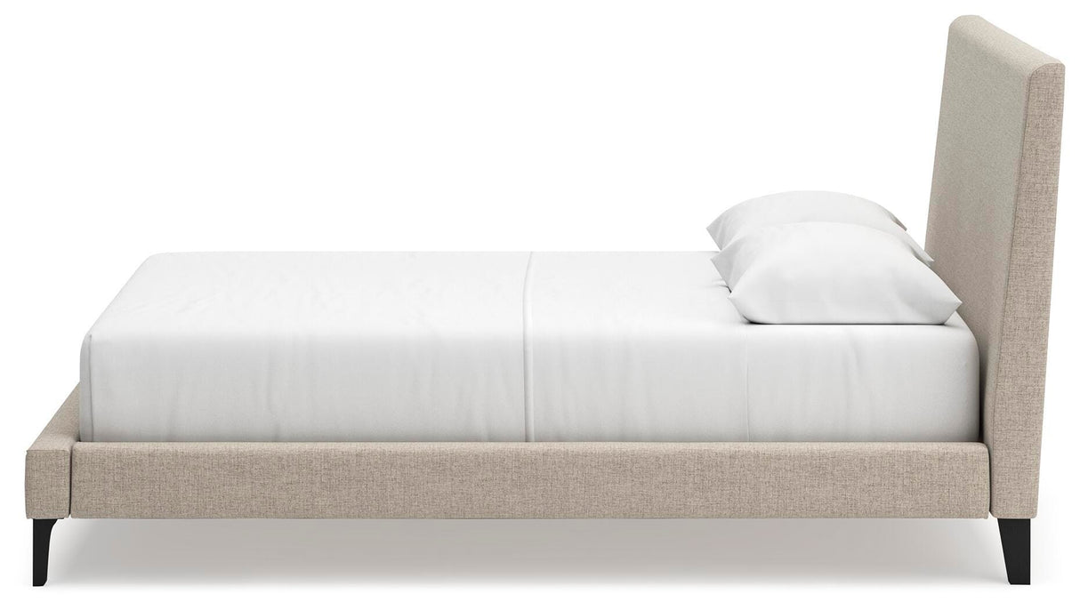 Cielden Queen Upholstered Bed, Dresser and Mirror - B1199B2