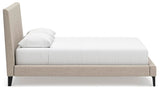 Cielden Queen Upholstered Bed, Dresser and Mirror - B1199B2