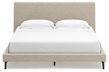 Cielden King Upholstered Bed with Roll Slats - B1199-82