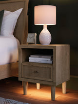 Cielden Queen Panel Bed, Dresser, Mirror and Nightstand - B1199B16