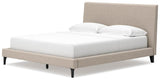 Cielden California King Upholstered Bed with Roll Slats - B1199-94