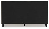 Cielden California King Upholstered Bed with Roll Slats - B1199-94