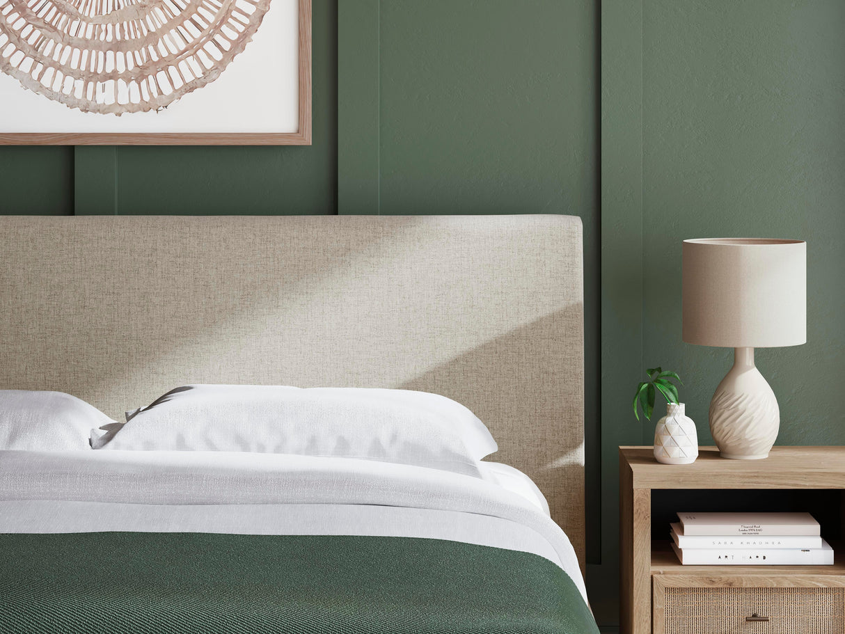 Cielden California King Upholstered Bed with Roll Slats - B1199-94