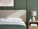 Cielden California King Upholstered Bed with Roll Slats - B1199-94