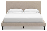 Cielden California King Upholstered Bed with Roll Slats - B1199-94