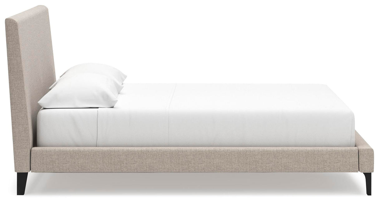 Cielden California King Upholstered Bed with Roll Slats - B1199-94