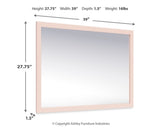 Wistenpine Bedroom Mirror - B1323-36