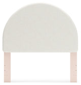 Wistenpine Full Upholstered Panel Headboard, Dresser and Mirror - B1323B11