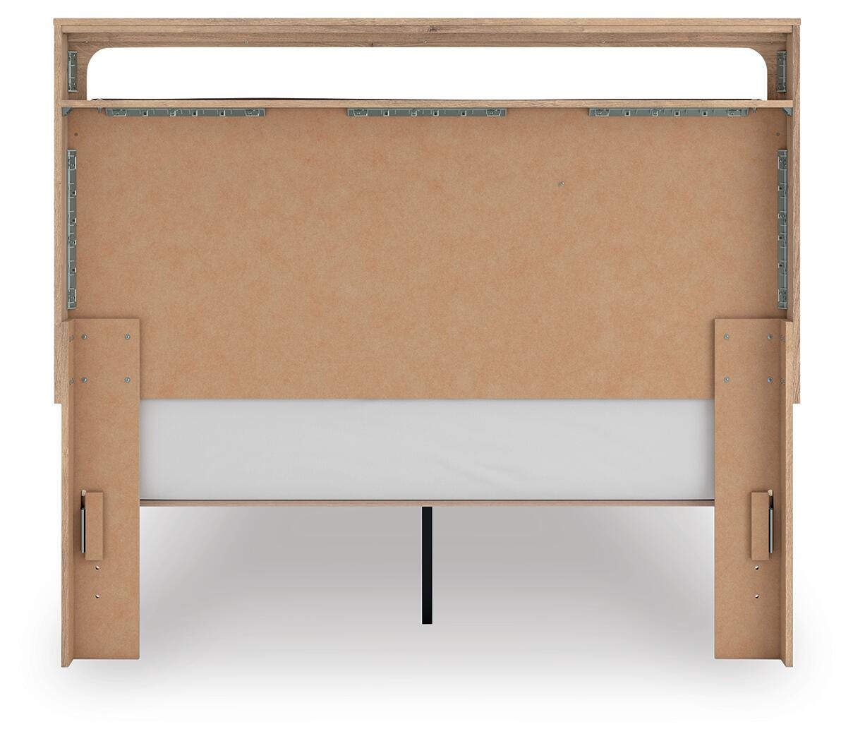 Kinlanni Queen Upholstered Panel Bed, Dresser and Mirror - PCB1360B13