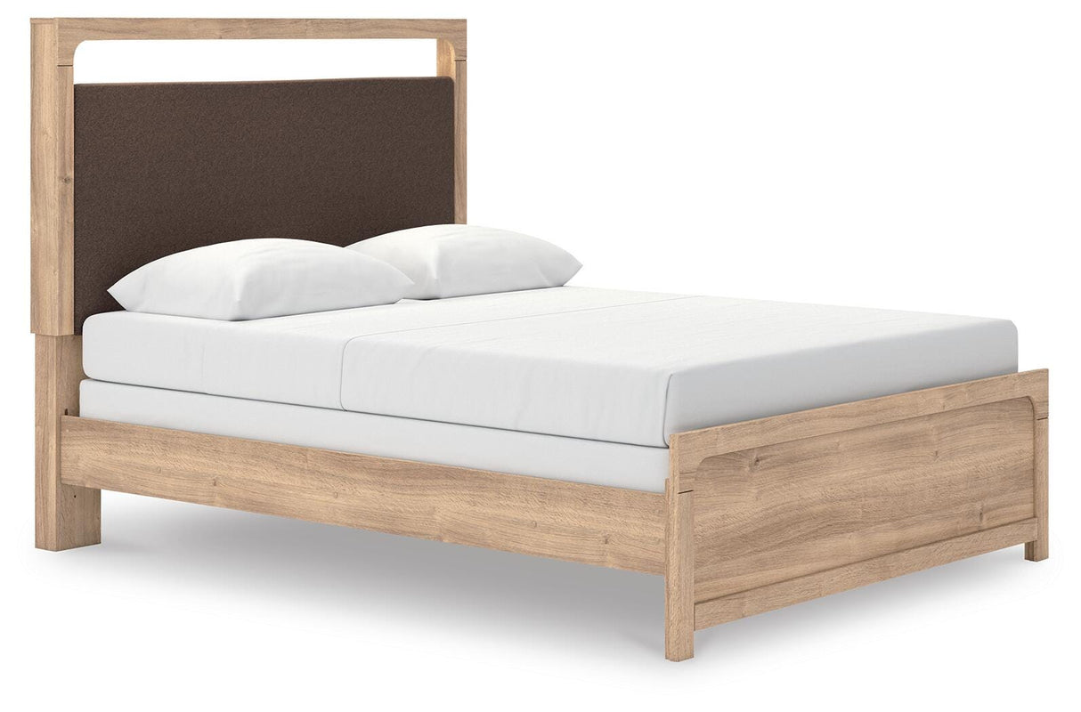 Kinlanni Queen Panel Bed, Dresser, Mirror and Nightstand - PCB1360B17