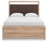 Kinlanni Queen Panel Bed, Dresser, Mirror and Nightstand - PCB1360B17