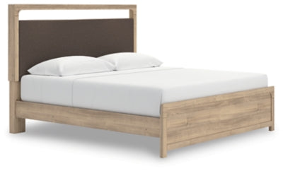 Kinlanni King Upholstered Platform Bed - PCB1360B16