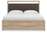 Kinlanni King Upholstered Platform Bed - PCB1360B16