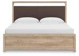 Kinlanni King Upholstered Platform Bed - PCB1360B16