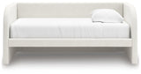 Arloster Twin Upholstered Day Bed, Dresser and Mirror - PCB1566B14