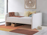 Arloster Full Upholstered Day Bed, Dresser and Mirror - PCB1566B15