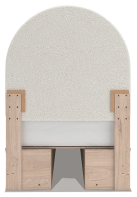Arloster Twin Upholstered Panel Bed with Storage - PCB1566B6