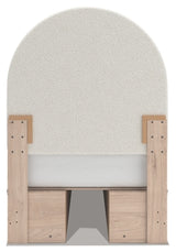 Arloster Twin Upholstered Panel Bed with Storage - PCB1566B6
