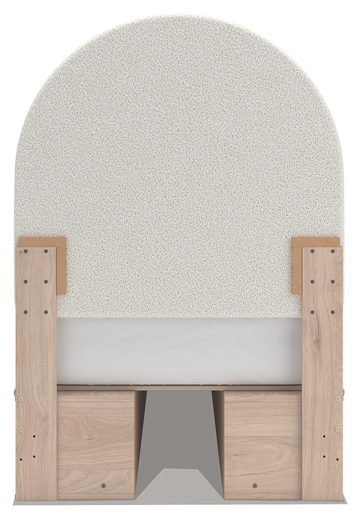 Arloster Twin Upholstered Panel Bed with Storage - PCB1566B6